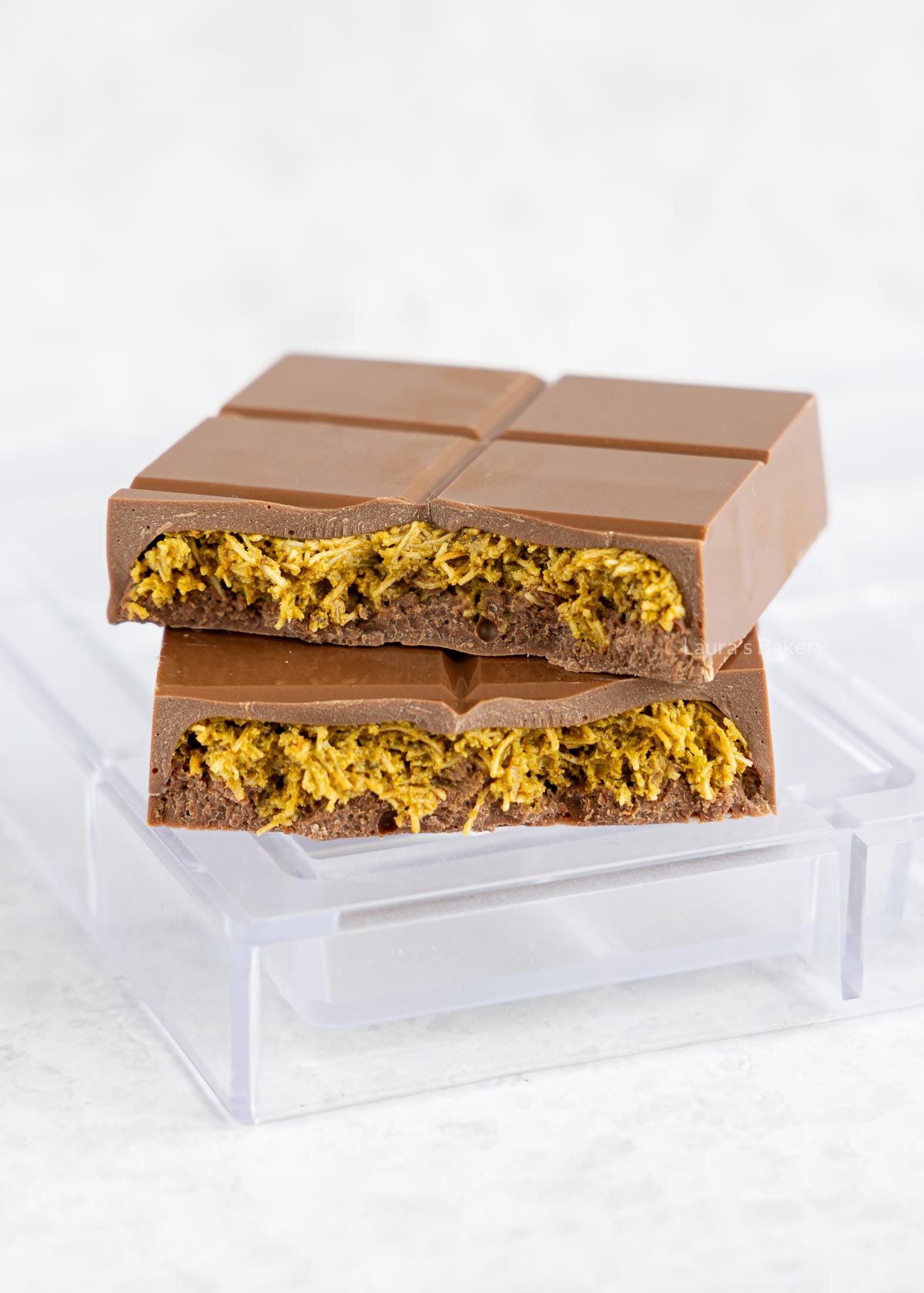 Dubai chocoladereep met kadayif vulling