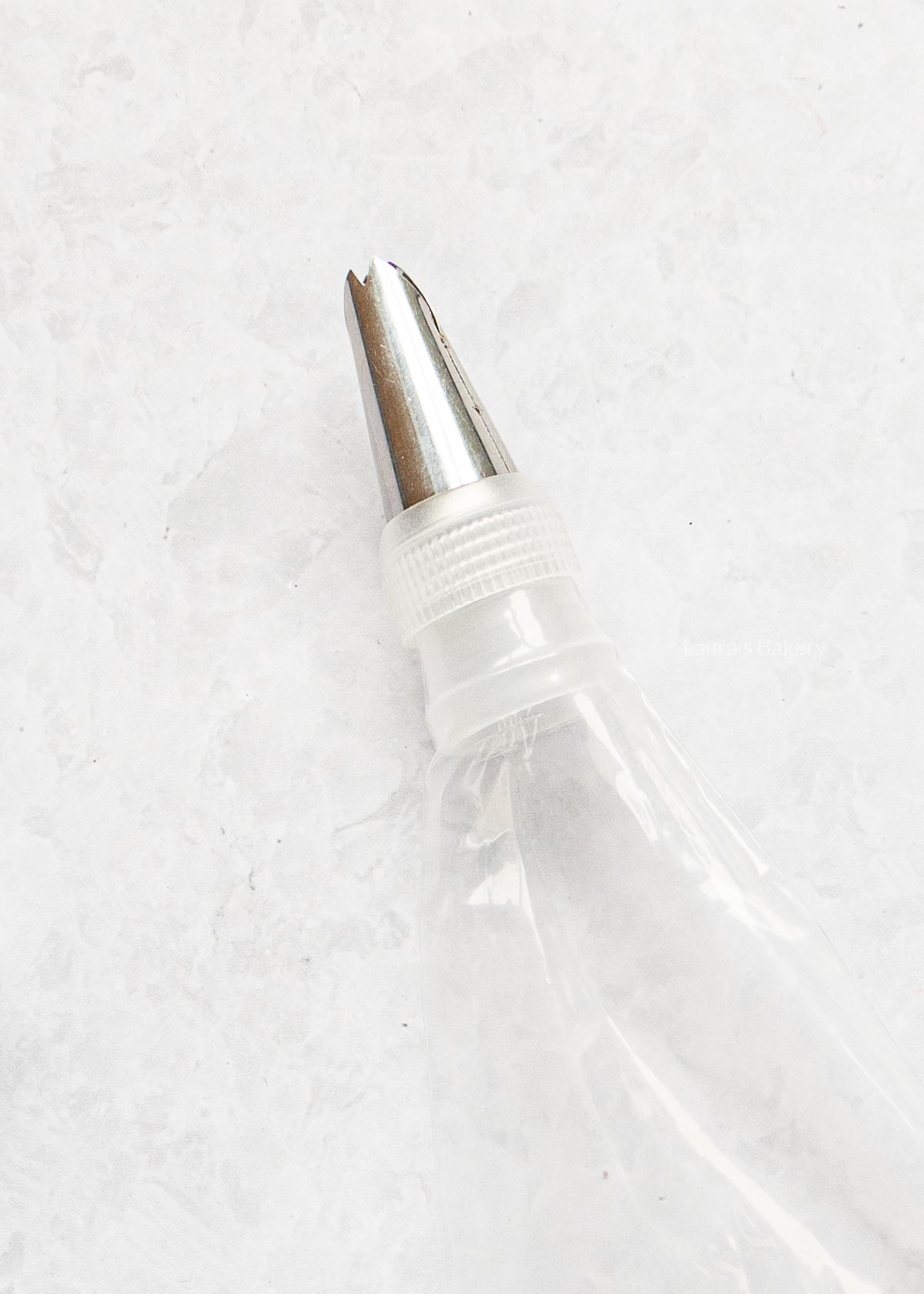 Spuitzak met adapter