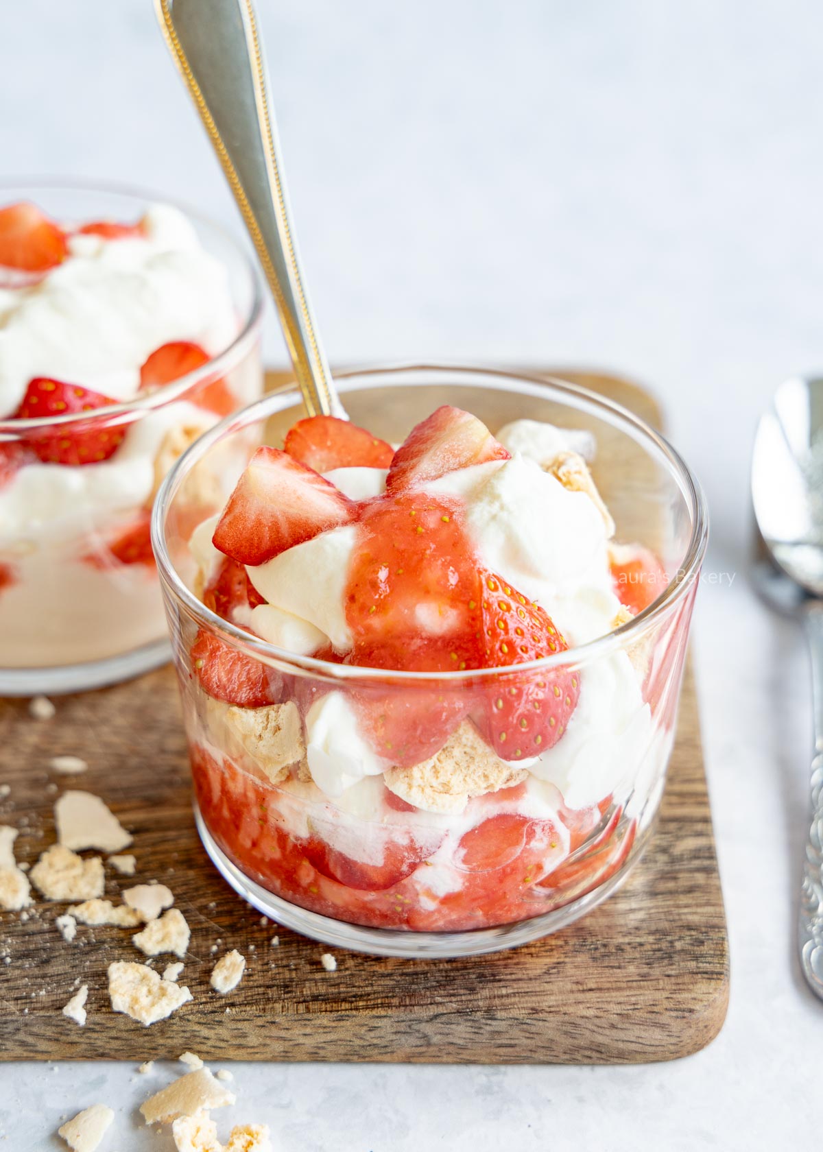 Eton mess met slagroom